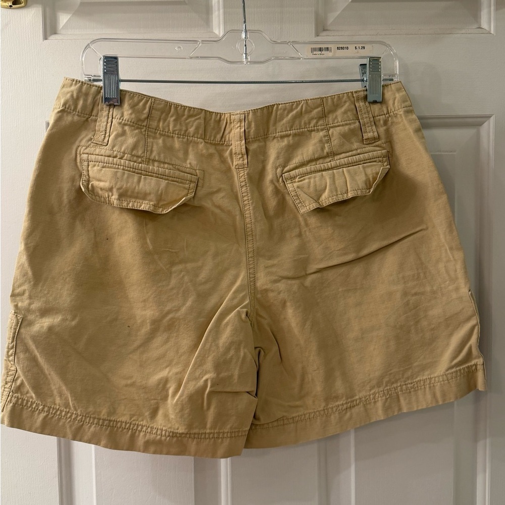 J. Crew Tan Cargo Shorts Lightweight Cotton Casual